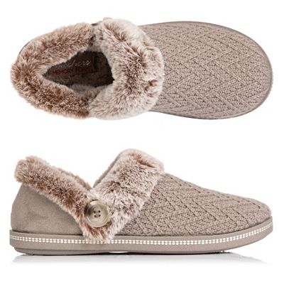 Thumbnail - SKECHERS Damen-Hausschuh Cozy Campfire Materialmix Memory Foam