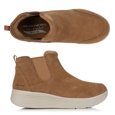 Thumbnail - SKECHERS Damen-Stiefelette Harvest Moons Suede-Lederoptik Memory Foam