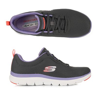 SKECHERS Damen-Sneaker Flex Appeal 4.0 Mesh Memory Foam