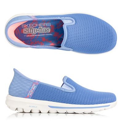 SKECHERS Damen-Slipper Go Walk Travel Fiji Funktionsmesh Hands Free Slip-Ins®