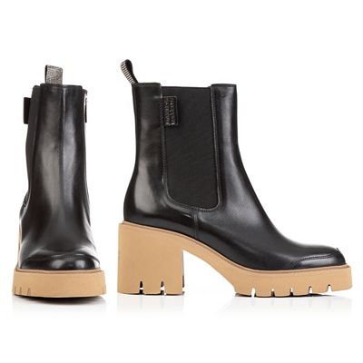 STEFFEN SCHRAUT by Kennel & Schmenger Damen-Chelsea echt Leder Made in Germany