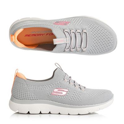 Thumbnail - SKECHERS Damen-Slipper Summits- Top Player technisches Strick Memory Foam