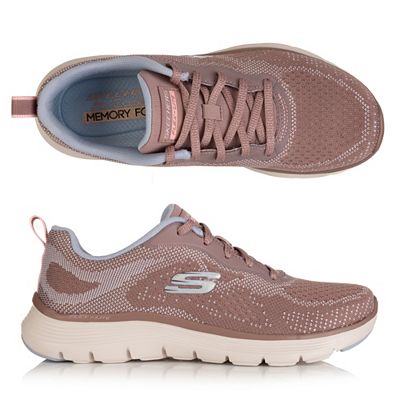 SKECHERS Damen-Sneaker Flex Appeal 5.0 Strick Memory Foam