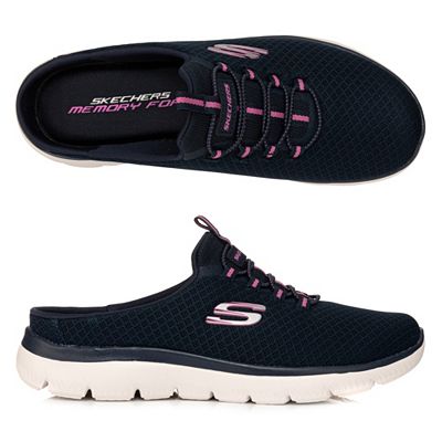 Thumbnail - SKECHERS Damen-Sabot Summits-Swift Step Mesh Memory Foam