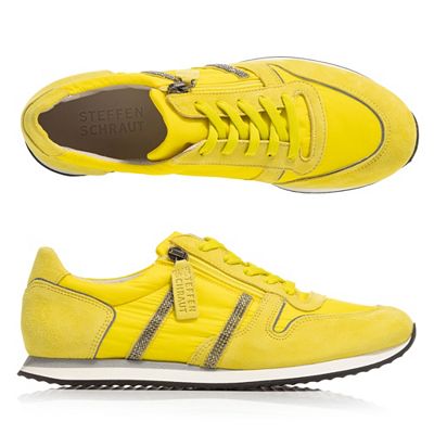 STEFFEN SCHRAUT by Kennel & Schmenger Damen-Sneaker Materialmix seitl. Reißverschluss