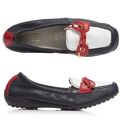 Thumbnail - VITAFORM Damen-Mokassin Hirschleder Bootschuh-Optik Sohle Hanne