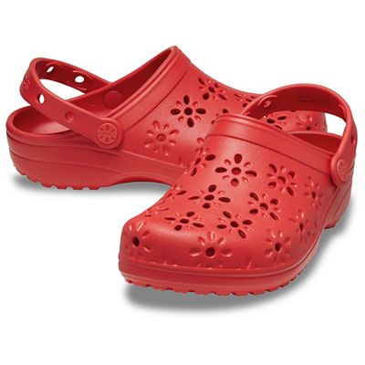 CROCS™ Damen-Clog Classic Floral CutOut leicht Crocs Comfort™