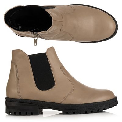 VITAFORM Damen-Stiefelette Softnappa Lammfellfutter Sohle Natalie