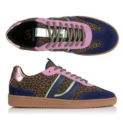 Thumbnail - VIA MILANO Damen-Sneaker echt Leder gepolsterte Einlegesohle