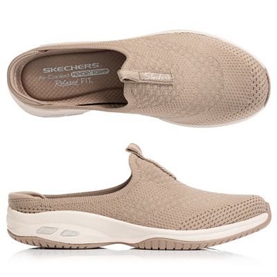 SKECHERS Damen-Sabot Commute Time Strick Memory Foam