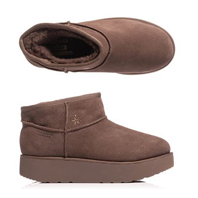 SKECHERS Damen-Stiefelette Keep Cozy gefüttert Hands Free Slip-ins®