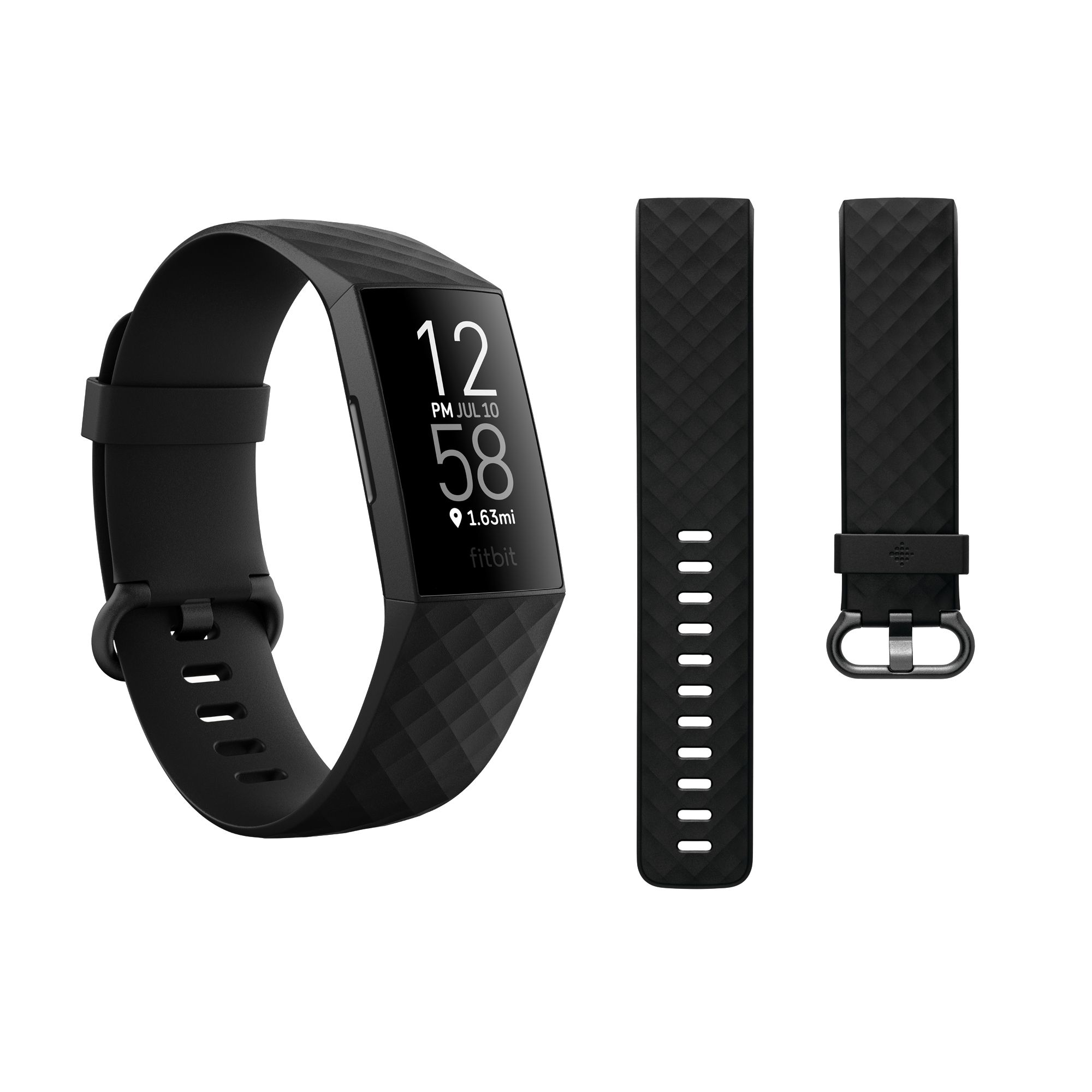 FITBIT Charge 4 Fitness und Gesundheitstracker Herzfrequenzmessung