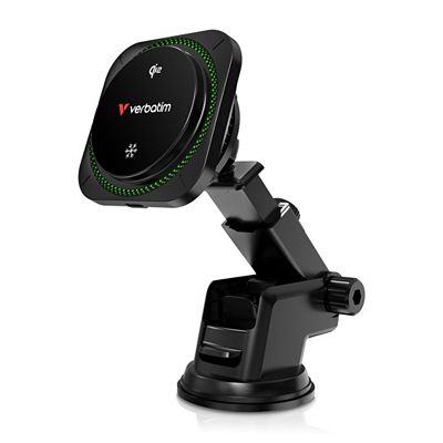 Thumbnail - VERBATIM Charge 'n' Drive Qi2 Handyhalterung Magnetisch, kabellos mit Aufladefunktion