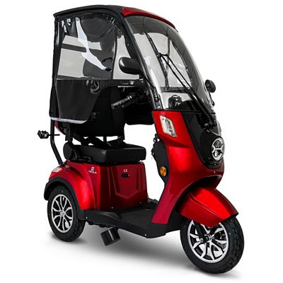 Deisla by LIBREMO E-Mobil 3-Rad 25km/h bis 55km Reichweite integriertes Dach mit Wetterschutz