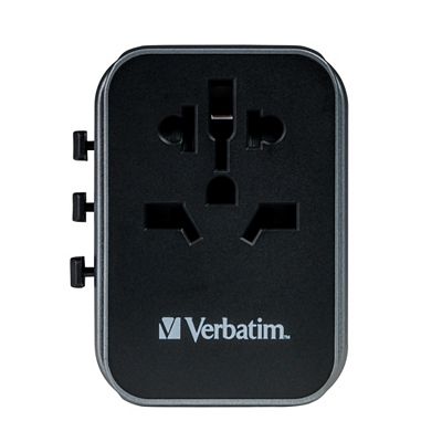 VERBATIM UTA-03 Travel Adapter Universal Gleichzeitiges Laden