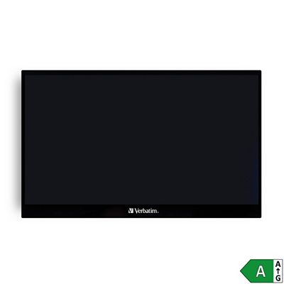 VERBATIM Mobiler Monitor 17,3''/43,9cm Full HD Touchscreen universal Kompatibel