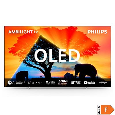 Thumbnail - PHILIPS 48''/121cm OLED 4K Ultra HD Smart-TV Ambilight, EEK F Dolby Vision & -Atmos 48OLED759/12