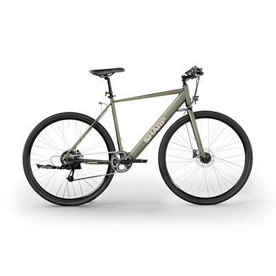 SHARP Hybrid E-Bike Hinterradmotor 7-Gang Kettenschaltung Rahmenhöhe 52cm