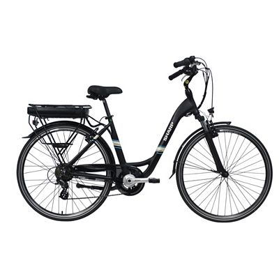 SHARP 28'' City E-Bike Hinterradmotor 7-Gang-Schaltung bis 80km Reichweite