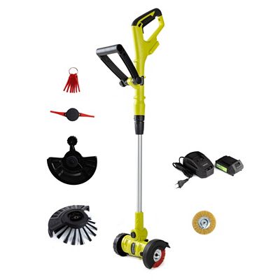 BARICUS 3in1-Akku-Gartenprofi für Fugen, Böden & Rasenkanten 5J.Herstellergarantie