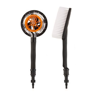 BARICUS Bürstenset Waschbürste & Dreieckbürste für Druckreiniger