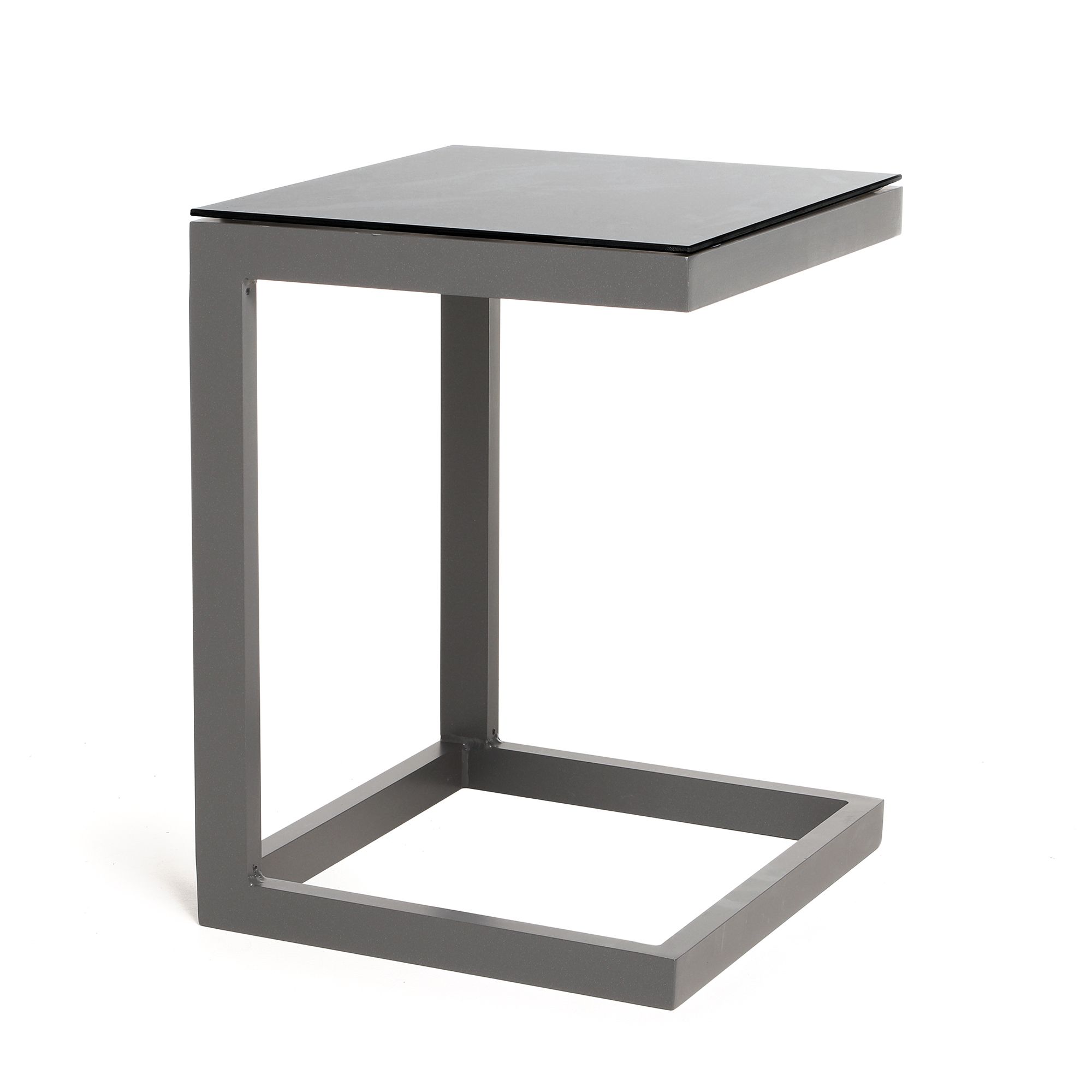 GREEN LOUNGE Serviertisch 5mm Glasplatte belastbar bis ...
