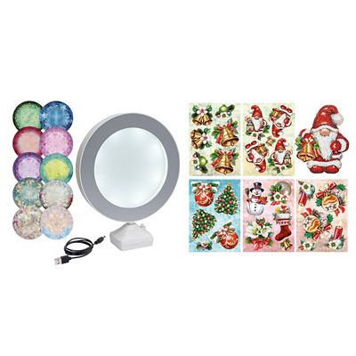 KARIN JITTENMEIER Diamond Painting-Set Magic Mirror & Stanzbogen 22tlg.