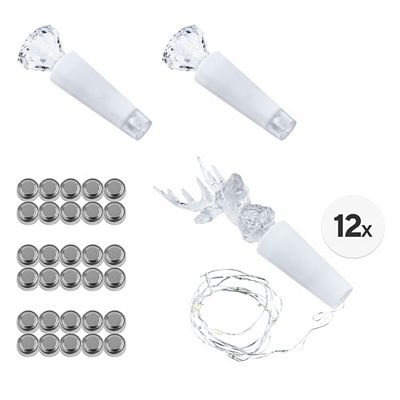 KARIN JITTENMEIER Kreativ-Set LED-Flaschenlichter verschiedene Designs 86tlg.