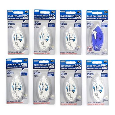 KARIN JITTENMEIER Klebe-Set Klebeabroller PRO & Nachfüllkassetten 8tlg.