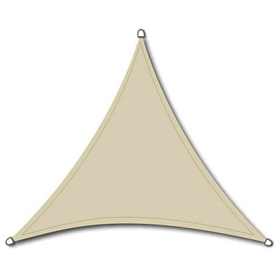 3-Eck-Sonnensegel SOLINO lichtdurchlässig gleichschenklig 5m