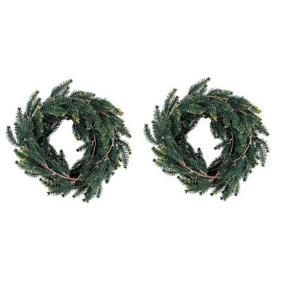 KARIN JITTENMEIER Dekofloristik-Set Tannengirlanden ca. 180cm lang 2tlg.