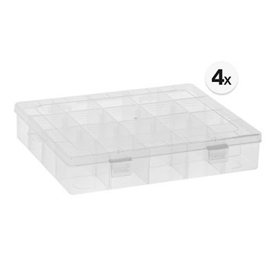 KARIN JITTENMEIER Aufbewahrungs-Set 4 Sortier- & Aufbewahrungsboxen 4tlg.