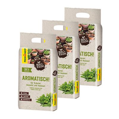 FLORAGARD® Bio-Kräuter- & Aussaaterde für Jungpflanzen & Kräuter