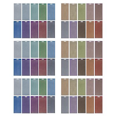 KARIN JITTENMEIER Sticker-Set Microglittersticker verschiedene Farben 60tlg.