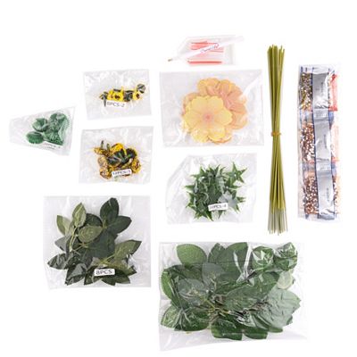 CRAFT BUDDY™ Diamond Painting-Set Blumen zum nachlegen 45tlg.