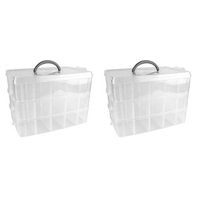KARIN JITTENMEIER Aufbewahrungs-Set Sortier- & Aufbewahrungsboxen 2tlg.