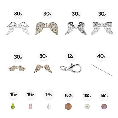 KARIN JITTENMEIER Kreativ-Set Engelanhänger gestalten 14tlg.