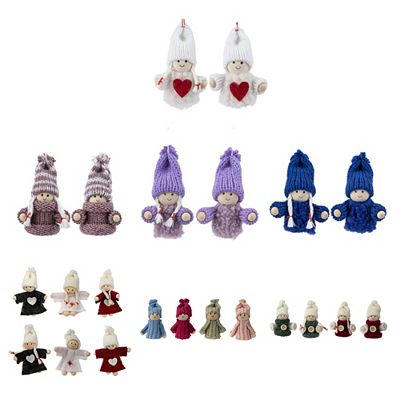 KARIN JITTENMEIER Dekorations-Set Winterpüppchen verschiedene Designs 22tlg.