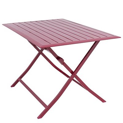 GREEN LOUNGE Alu-Klapptisch wetterfest max. Belastung 50kg ca. 80x120x73cm