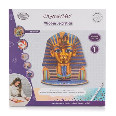 Thumbnail - CRAFT BUDDY™ Diamond Painting-Set Pharao ca. 30x10x28cm 5tlg.