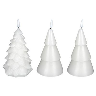 KARIN JITTENMEIER Kreativ-Set LED Kerzen Tannenbaum 3tlg.