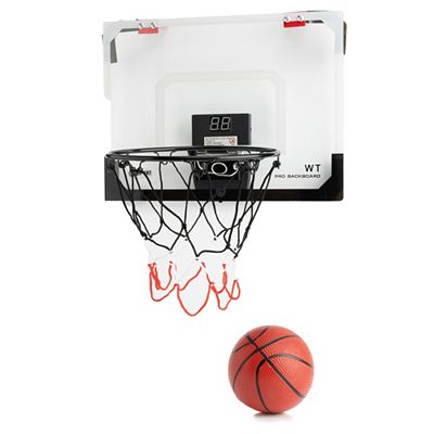Mini Basketball-Set Indoor inkl. elektronischer Anzeige & Zubehör ca. 45x30x43cm