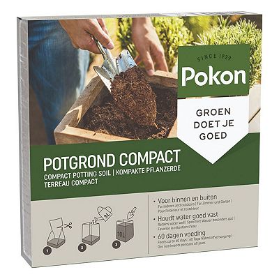 POKON Blumenerde Kokoserde Compact ergibt 10l