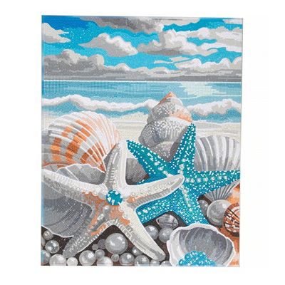 CRAFT BUDDY™ Diamond Painting Bild 40x50cm Seesterne 5tlg.