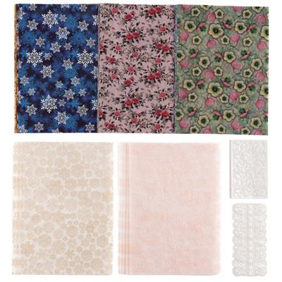 KARIN JITTENMEIER Kreativpapier-Set 80 Motiv Transparentpapiere 80tlg.