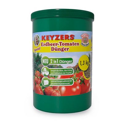 Thumbnail - KEYZERS® 2in1-Spezialdünger für Erdbeeren & Tomaten 1,3kg
