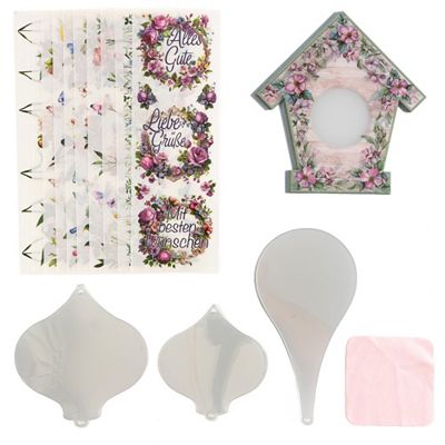 KARIN JITTENMEIER Kreativ-Set Windradfolien & Premium Transfers 59tlg.