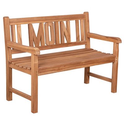 deVries Woodie Bank Moin 2-Sitzer ca. 120x60x89cm