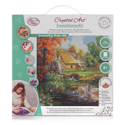 CRAFT BUDDY™ Diamond Painting Bild 30x30cm zum Nachlegen 8tlg.