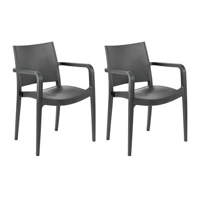 GREEN LOUNGE Stapelstühle fiberglasverstärkt Tragkraft bis 200kg in- & outdoorgeeignet